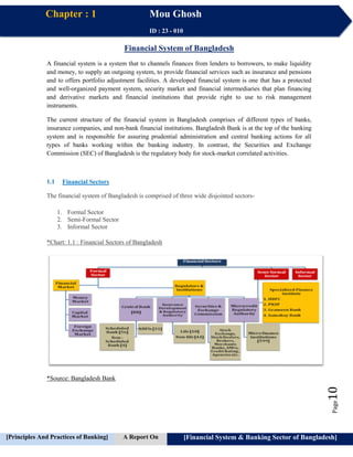 Financial System and Banking Sector of Bangladesh | PDF