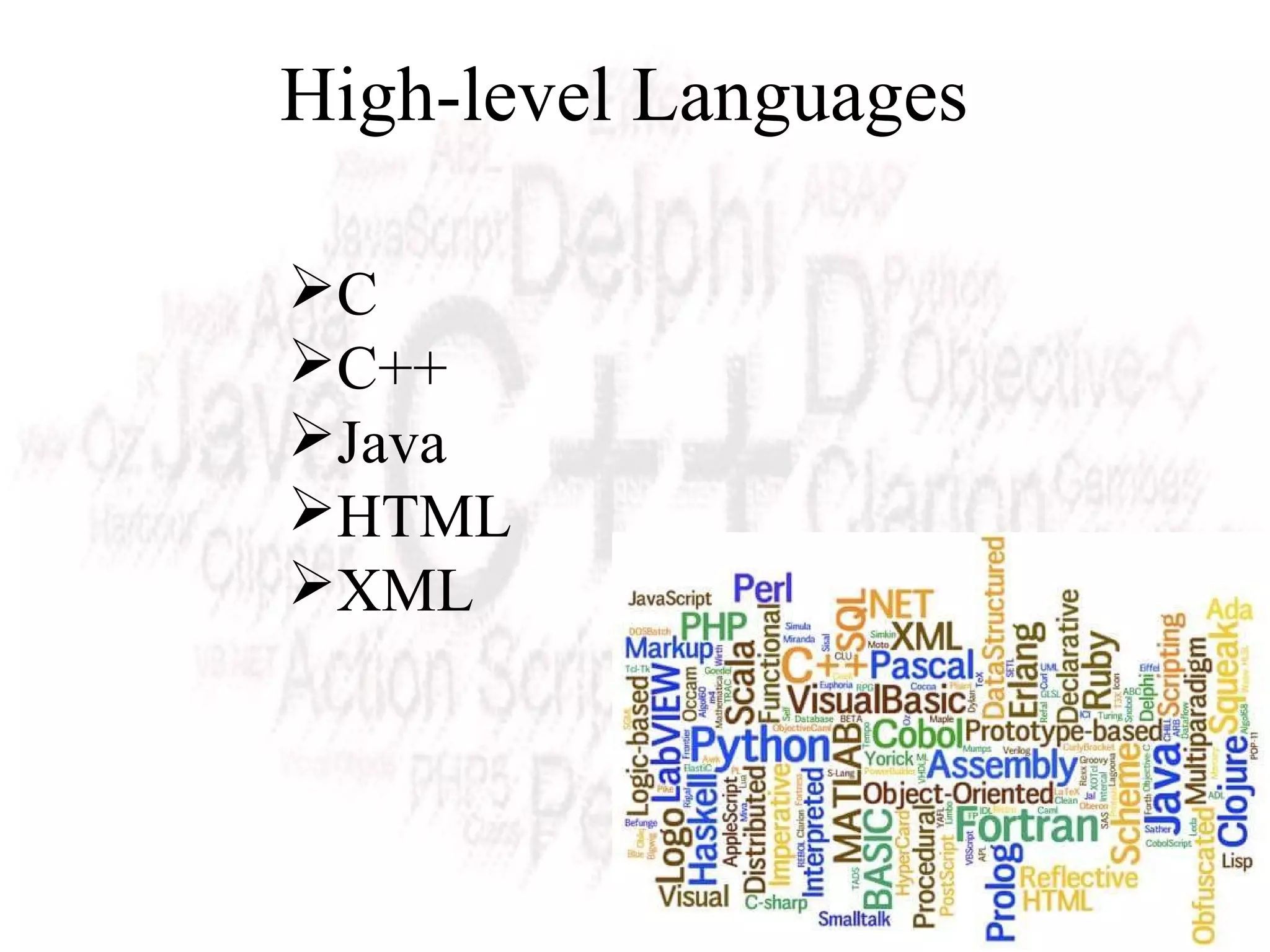 Presentation on Programming Languages. | PPT