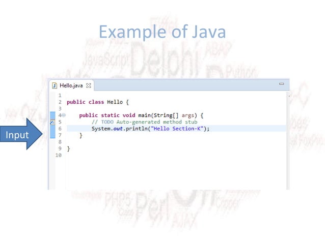 Presentation on Programming Languages. | PPT