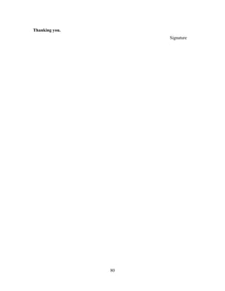 Thanking you.
Signature
80
 