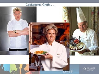 Cookbooks, Chefs . . .
 