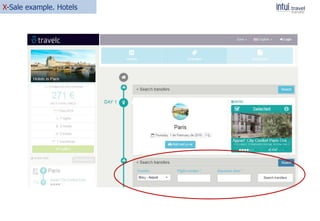 X-Sale example. Hotels
 