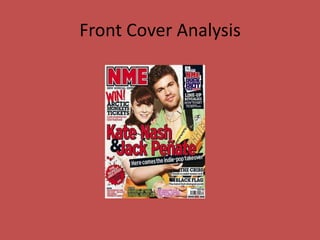 Front Cover Analysis