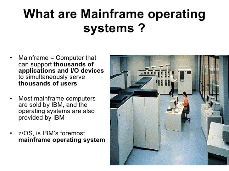 Mainframe description