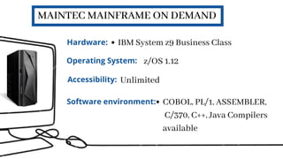 IBM mainframe access | PPT