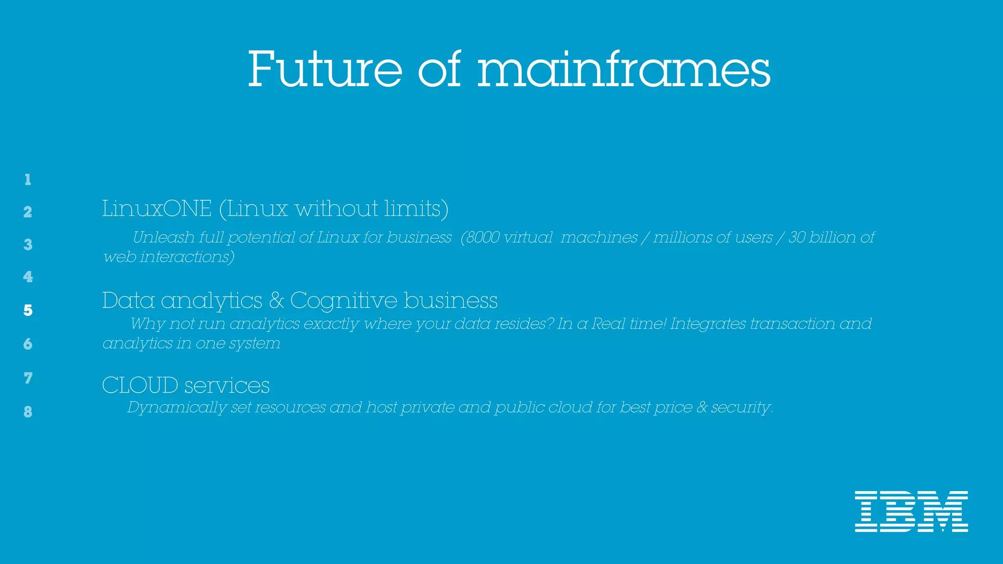IBM Brno Mainframe technology | PPTX