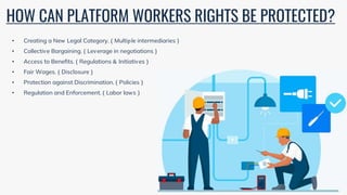 Presentation on Gig economy and Platform workers | PPTX