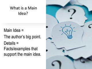 MAIN IDEA AND OUTLINE for 10th graders .pptx
