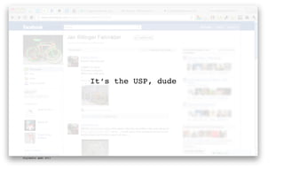 It‘s the USP, dude




digimedia gmbh 2011
 