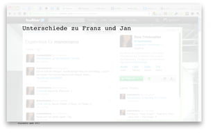 Unterschiede zu Franz und Jan




digimedia gmbh 2011
 