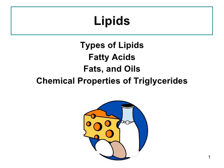 Main lecture for lipids