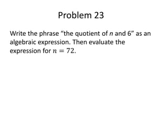 Problem 23

 