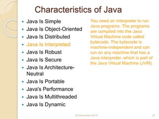 Java Notes | PPTX