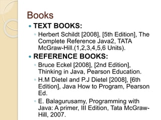 Java Notes | PPTX
