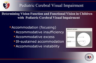 American Conference on Pediatric Cerebral Visual Impairment | PDF