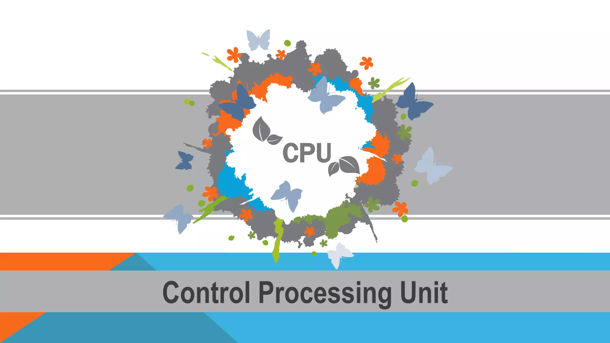 Control Processing Unit
CPU
 