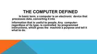 Full Computer Hardware Course | All concepts with Brief | PPTX