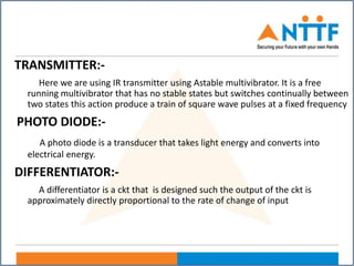 ppt of automatic room light controller and BI directional counter