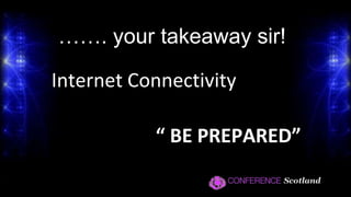 Paul Bush OBEEvent Scotland