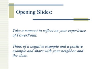 PowerPoint as an Interactive Teaching Tool | PPT