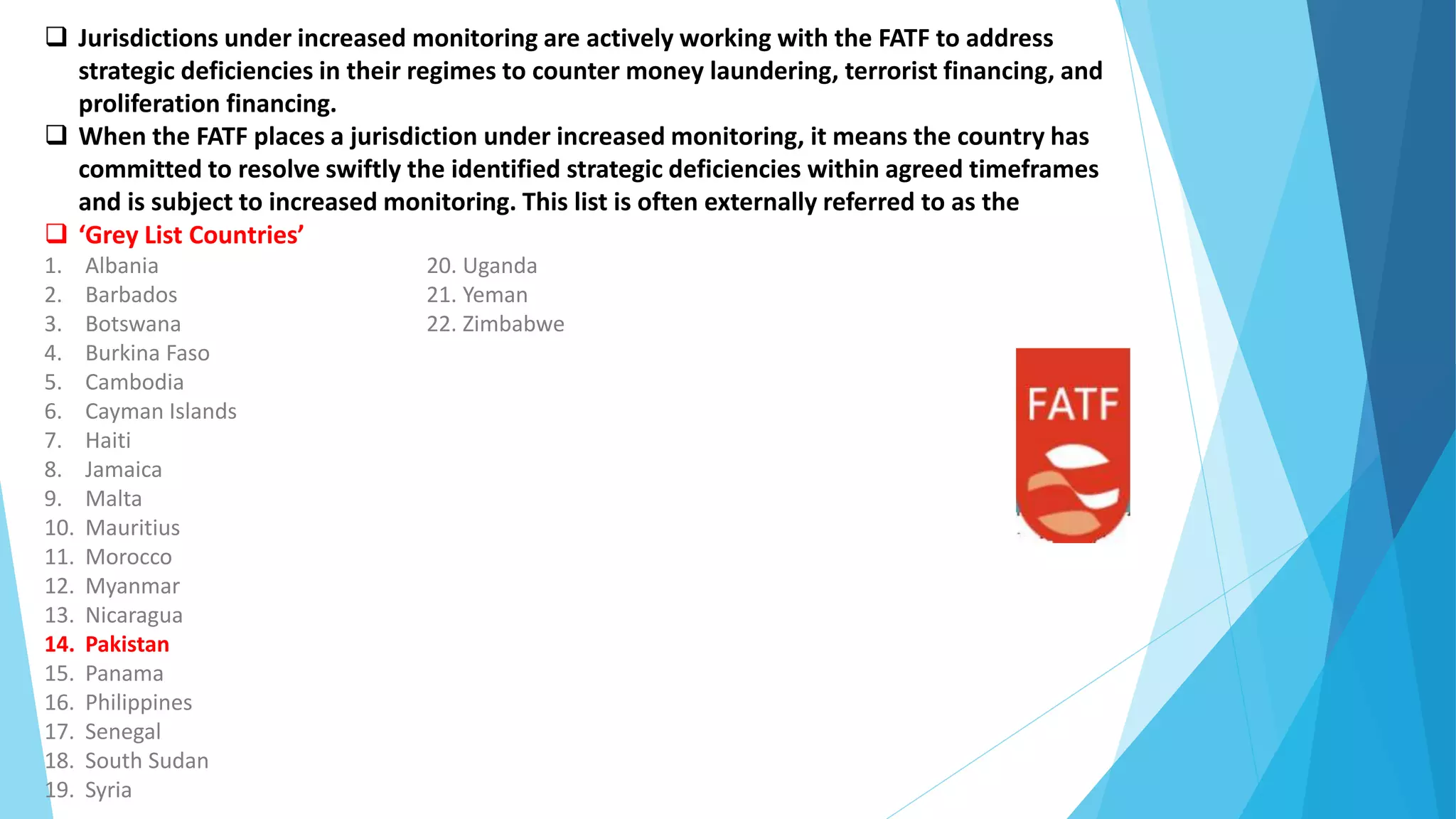 Main presentation aml cft | PPTX