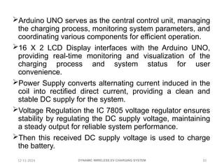 Wireless Charging Using Arduino Dynamic Wireless EV Charging system .pptx