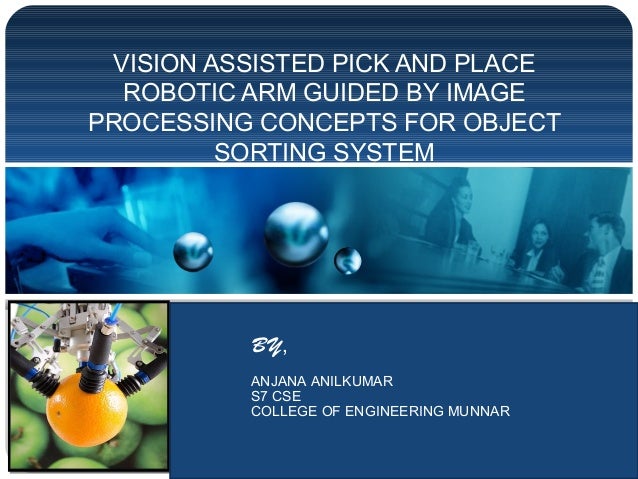 pick and place robotic arm ppt