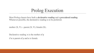 Prolog Programming : Basics | PPTX
