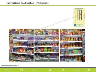 (VideoMining Project Phase 2)
International Food Section – Photographs
 