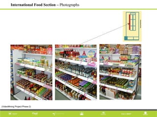 (VideoMining Project Phase 2)
International Food Section – Photographs
 