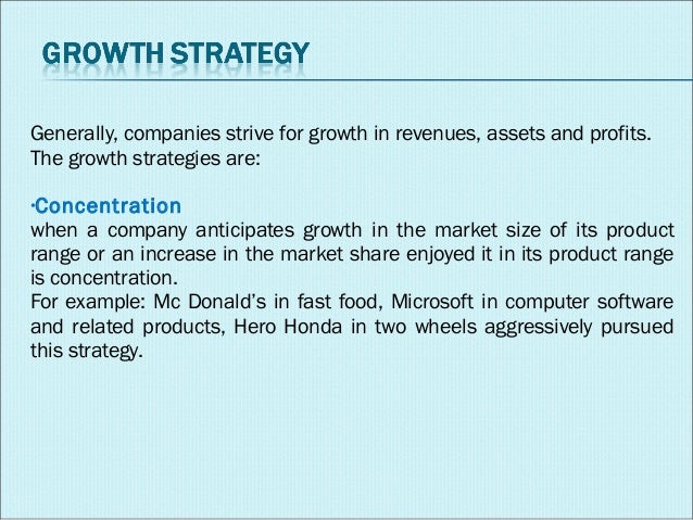 Strategy and Resource Allocation