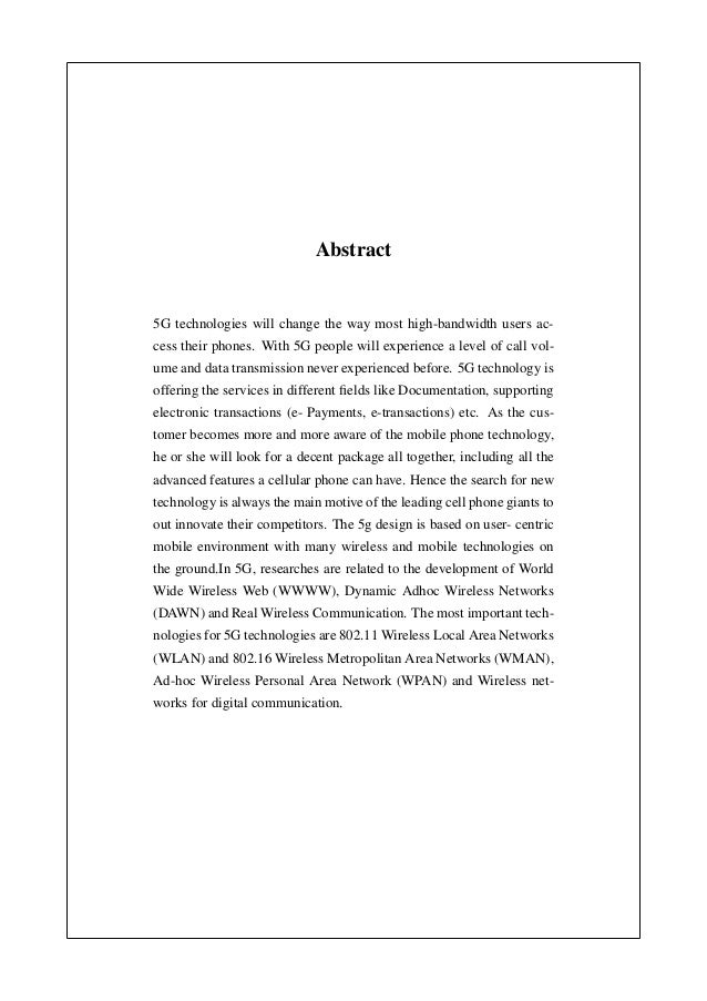 Research Paper On 5g Wireless Technology research paper on 5g technology Research Paper On 5g Wireless Technology research paper on 5g technology
