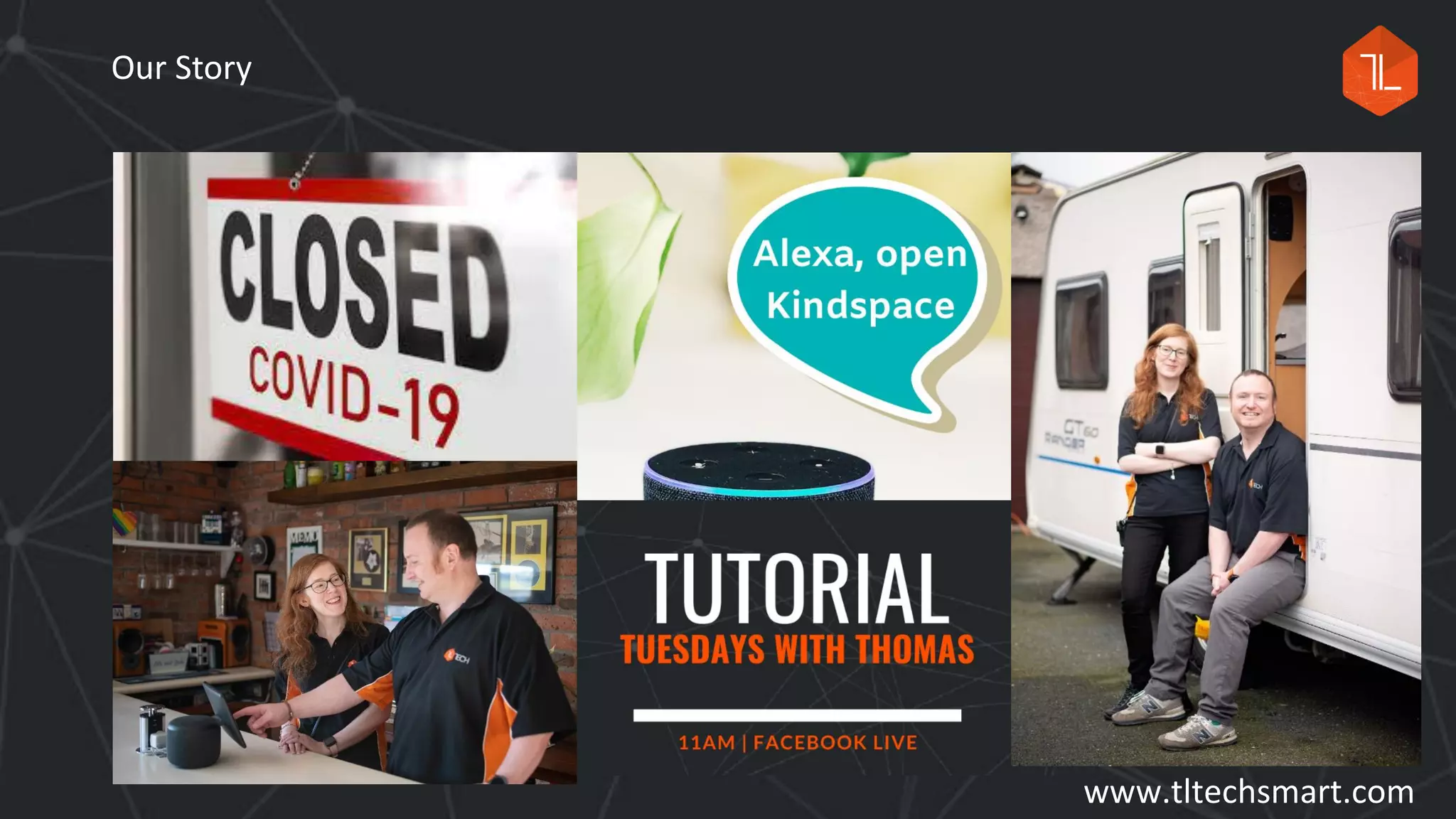 Click to edit Master title text
Click to edit Master subtitle text
Insert Date
Our Story
www.tltechsmart.com
 