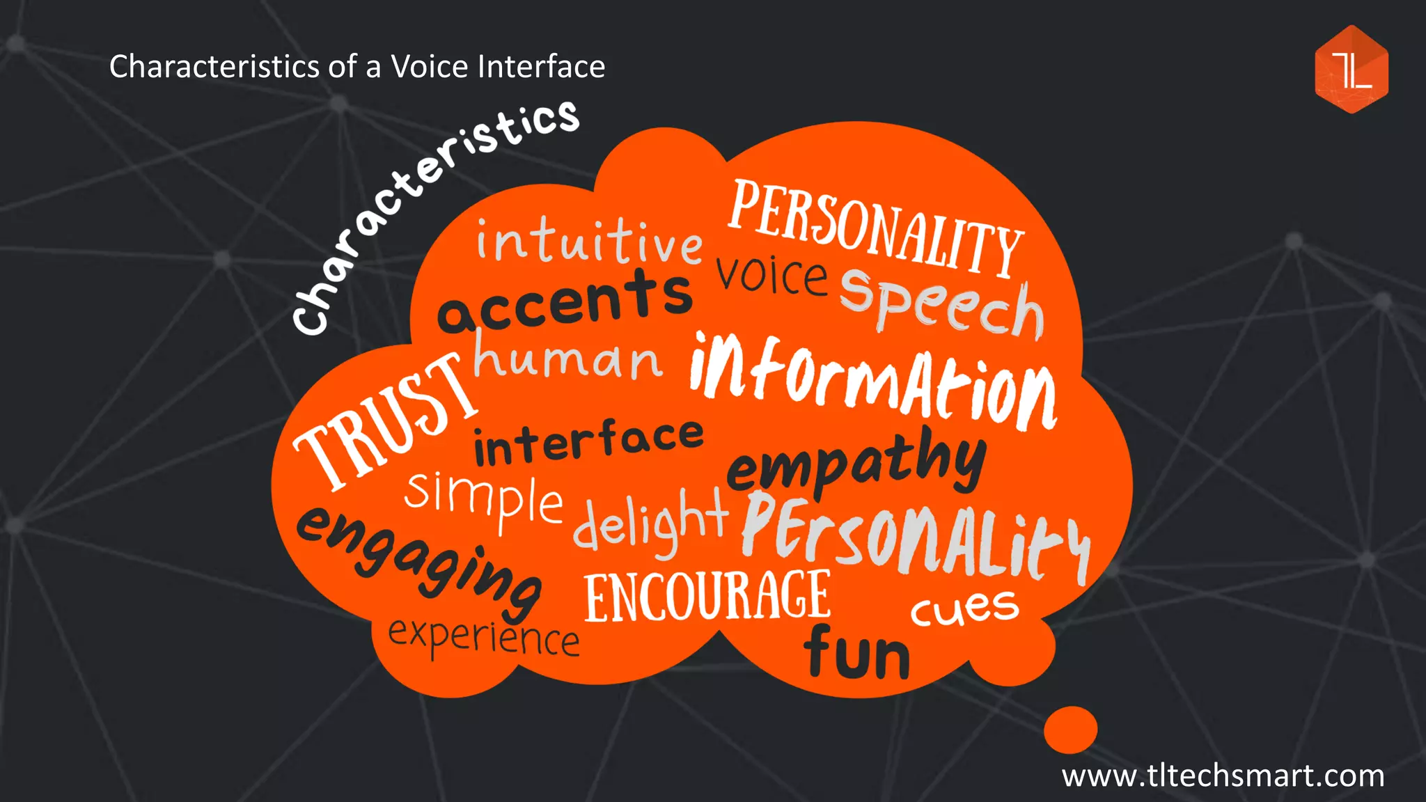 Click to edit Master title text
Click to edit Master subtitle text
Insert Date
Characteristics of a Voice Interface
www.tltechsmart.com
 