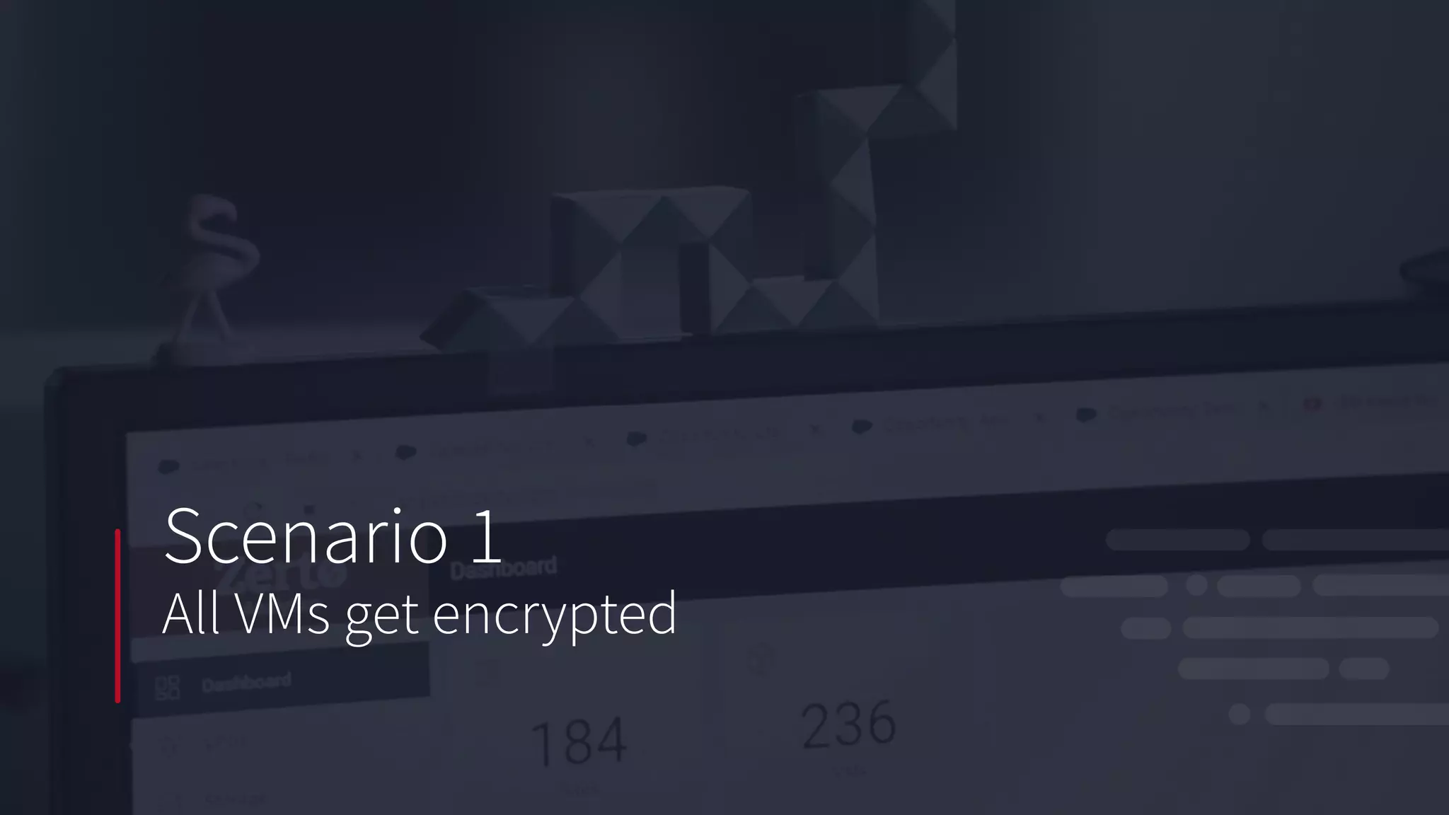 Scenario 1
All VMs get encrypted
 