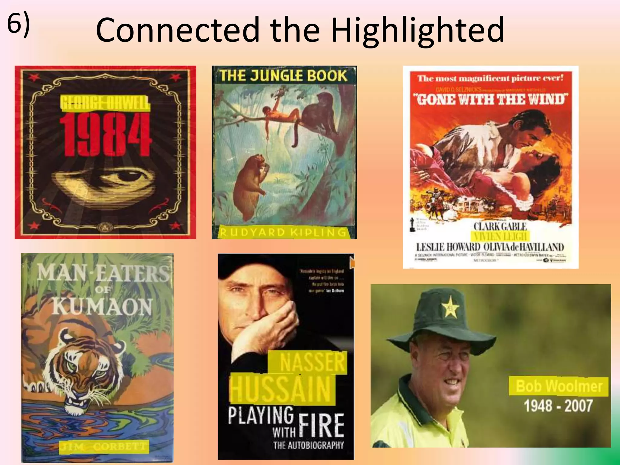 Connected the Highlighted6)
 