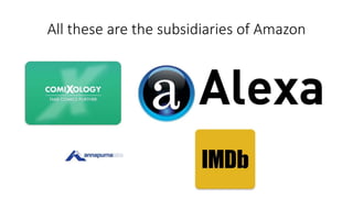 All these are the subsidiaries of Amazon
 
