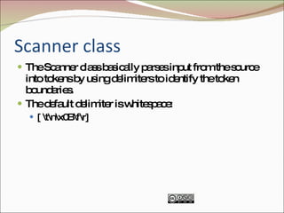 ppt on scanner class | PPT | Programming Languages | Computing image.