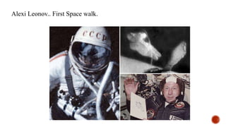 Alexi Leonov.. First Space walk.
 