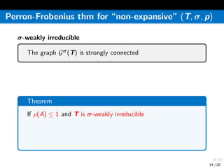 A new Perron-Frobenius theorem for nonnegative tensors | PDF