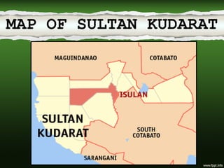 MAP OF SULTAN KUDARAT 