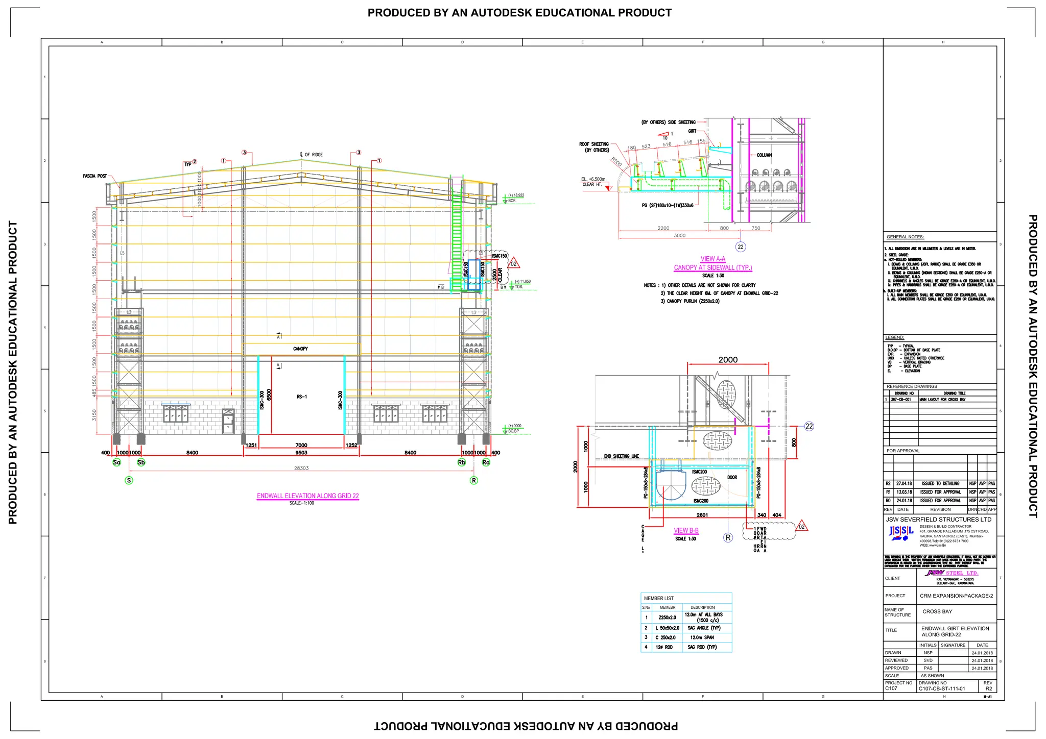 Steel detailing, main steel, tekla structure, | PDF