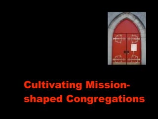 Cultivating Mission-
shaped Congregations
 