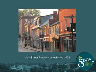 Main Street Program established 1994 
