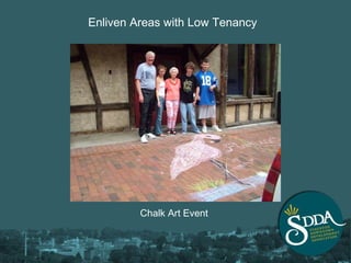 Enliven Areas with Low Tenancy Chalk Art Event 