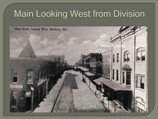 Main Looking West from Division News Building