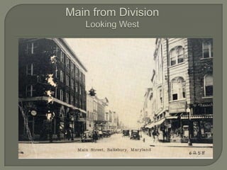 Main from Division Looking West