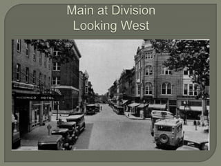 Main at DivisionLooking West