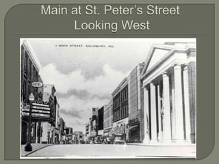 Main at St. Peter’s Street Looking West