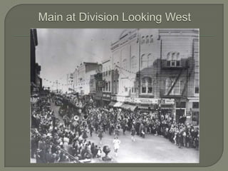 Main at Division Looking West